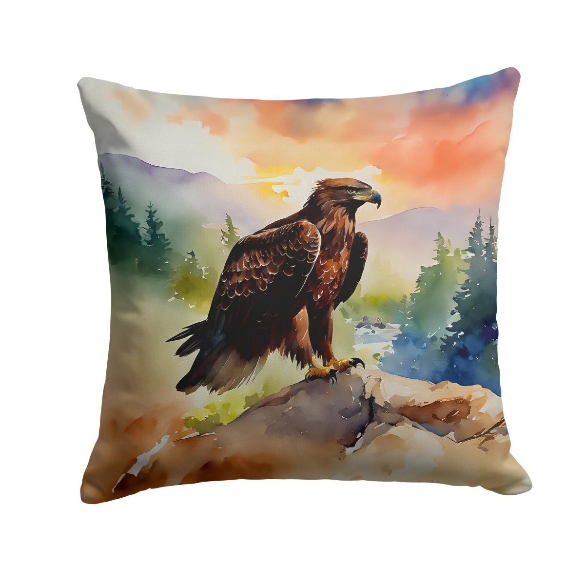 DAC3209PW1414 14 x 14 in. Eagle Throw Pillow