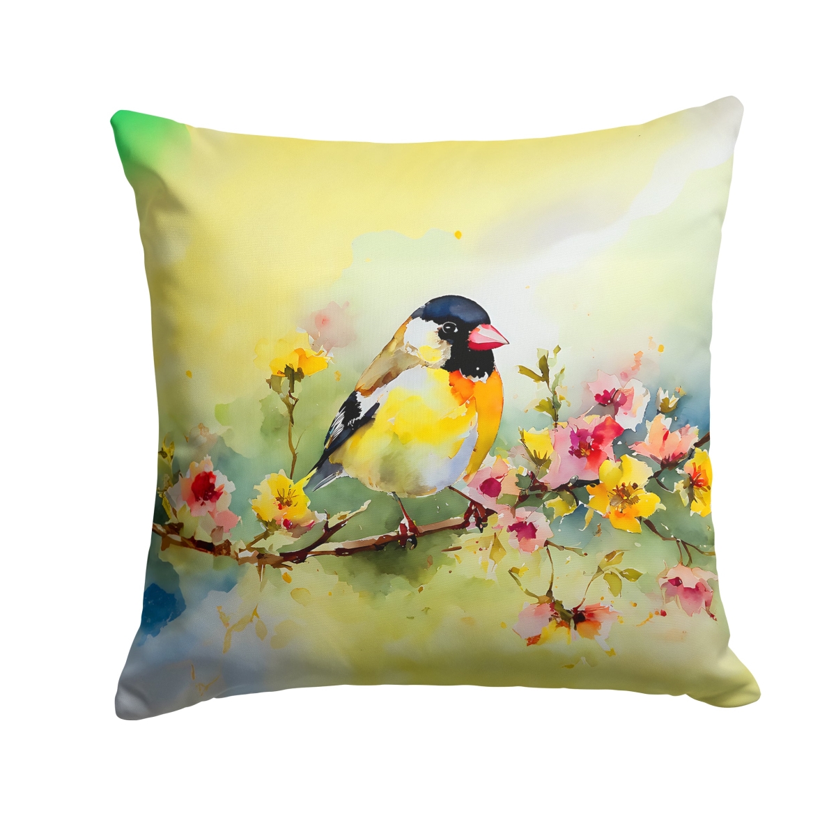 DAC3224PW1414 14 x 14 in. Goldfinch Throw Pillow