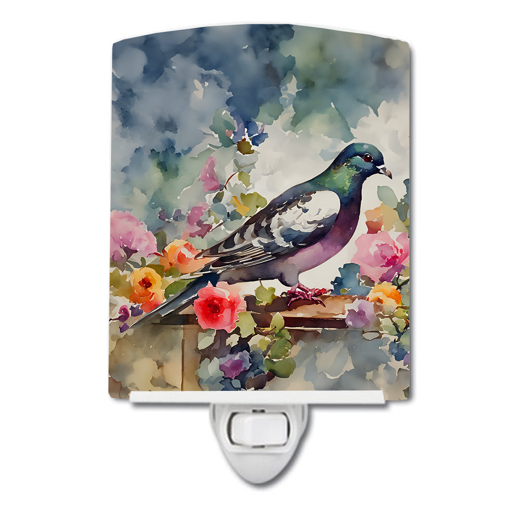 DAC3260CNL 6 x 4 in. Pigeon Ceramic Night Light