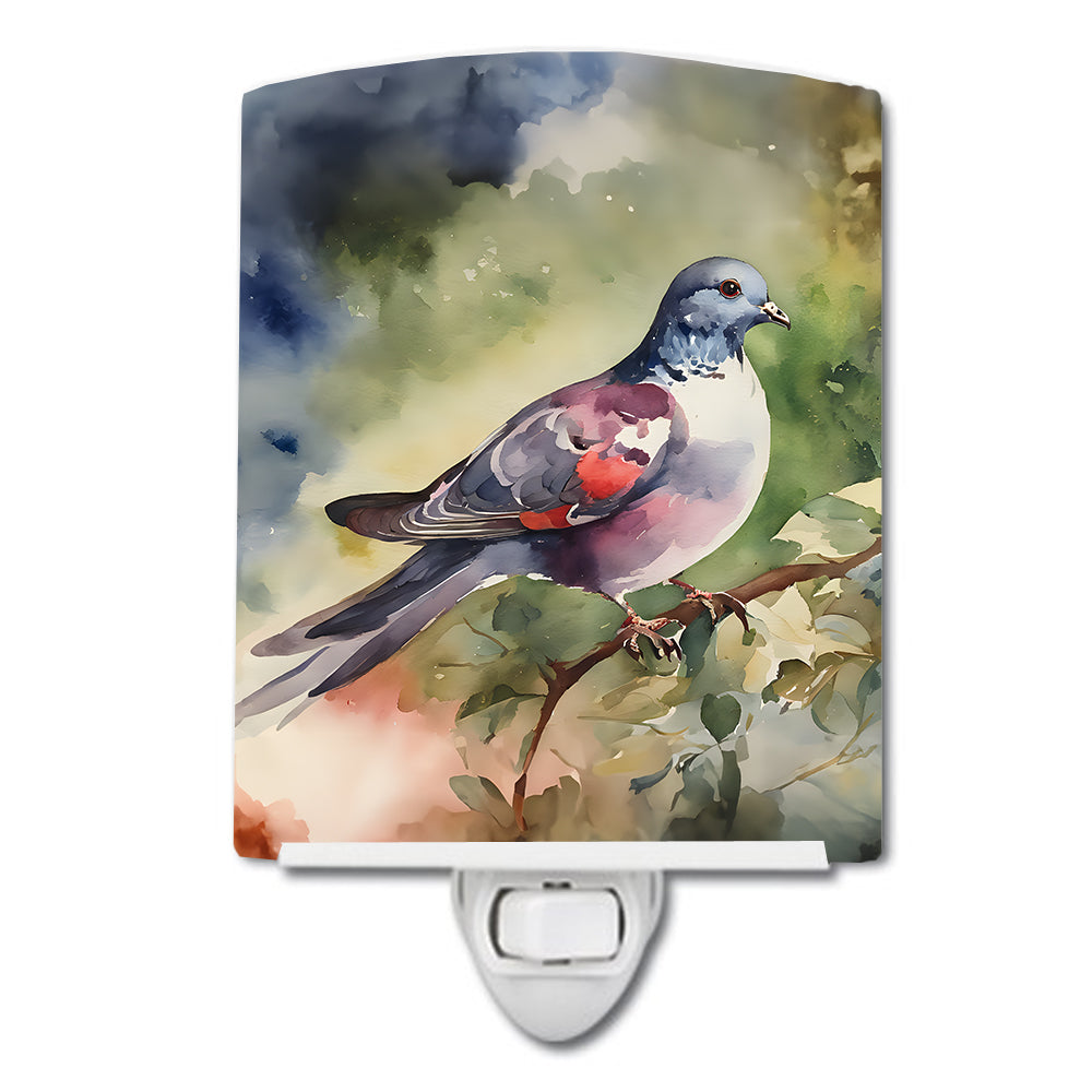 DAC3261CNL 6 x 4 in. Pigeon Ceramic Night Light