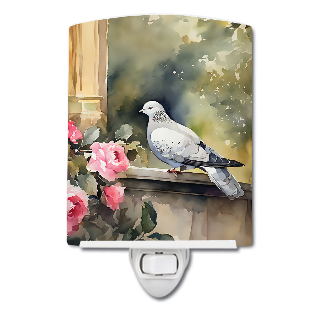 DAC3262CNL 6 x 4 in. Pigeon Ceramic Night Light