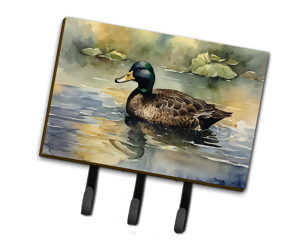 DAC3178TH68 9 x 6 in. American Black Duck Leash or Key Holder
