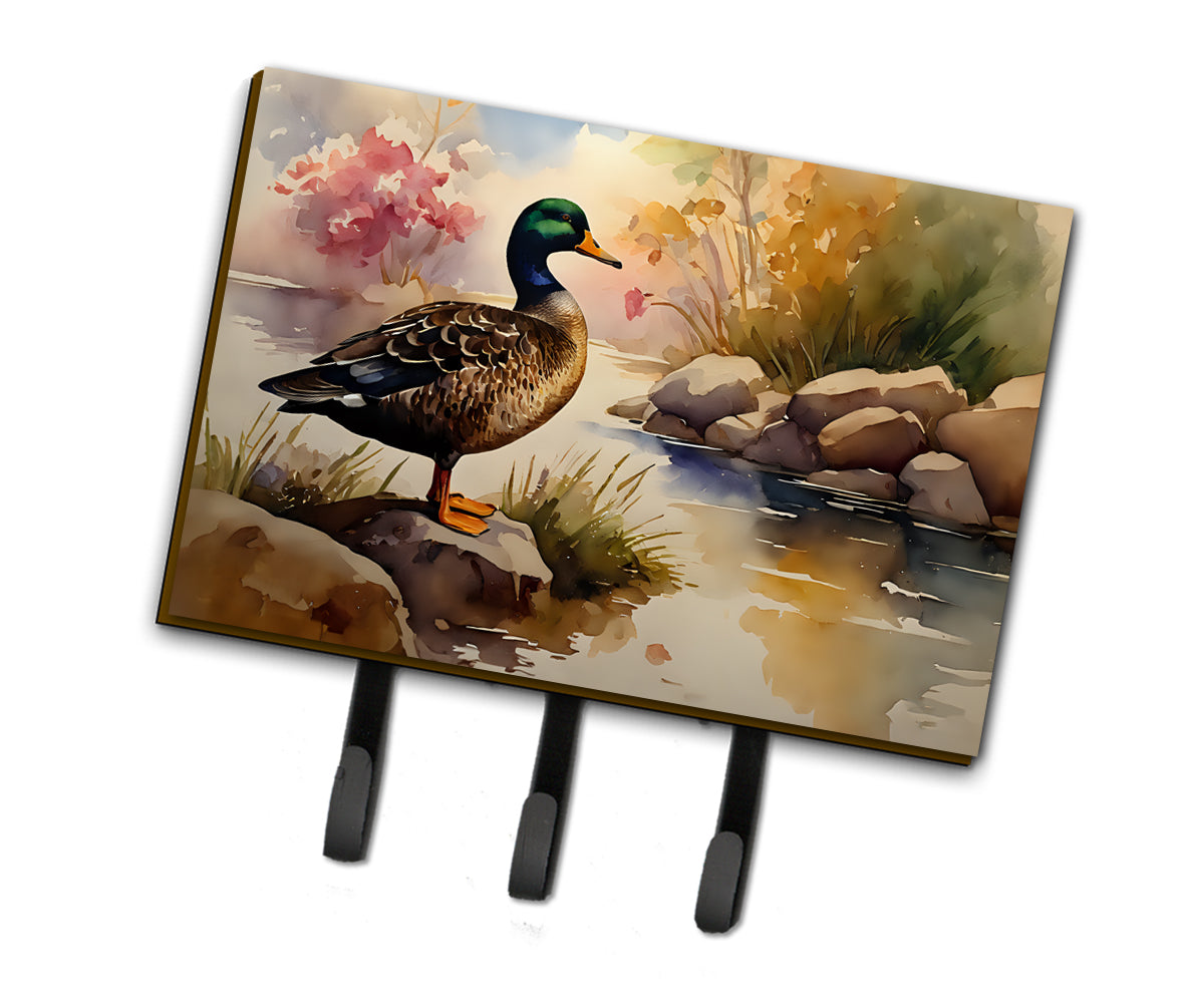 DAC3179TH68 9 x 6 in. American Black Duck Leash or Key Holder