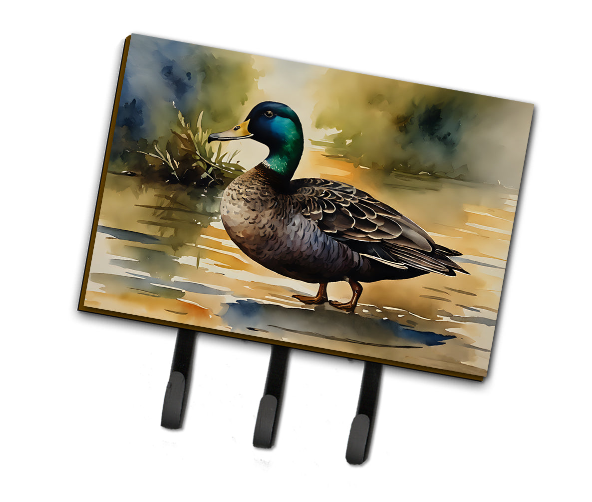 DAC3180TH68 9 x 6 in. American Black Duck Leash or Key Holder