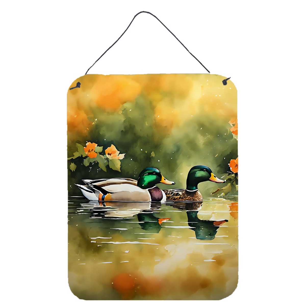 DAC3237DS1216 16 x 12 in. Mallard Wall or Door Hanging Prints