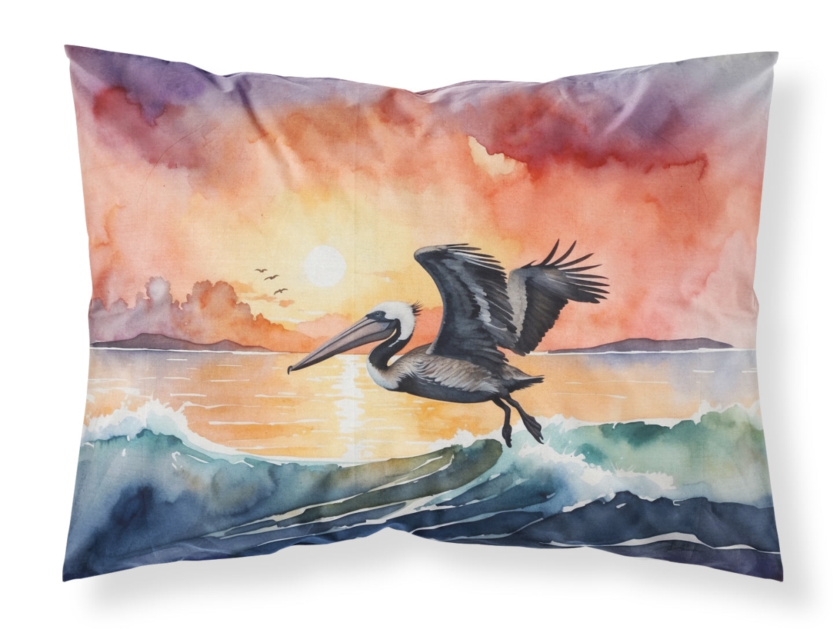 DAC7510PILLOWCASE 20.5 x 30 in. Pelican Fiery Sunset Standard Pillowcase