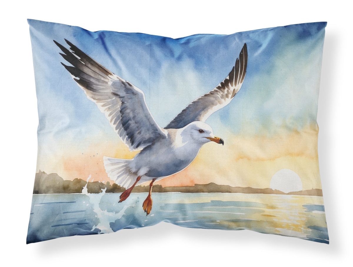 DAC7516PILLOWCASE 20.5 x 30 in. Gull Flying Low Standard Pillowcase
