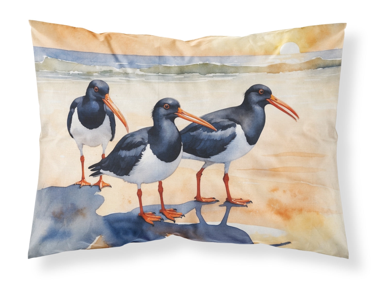 DAC7523PILLOWCASE 20.5 x 30 in. Oystercatchers Foraging Standard Pillowcase