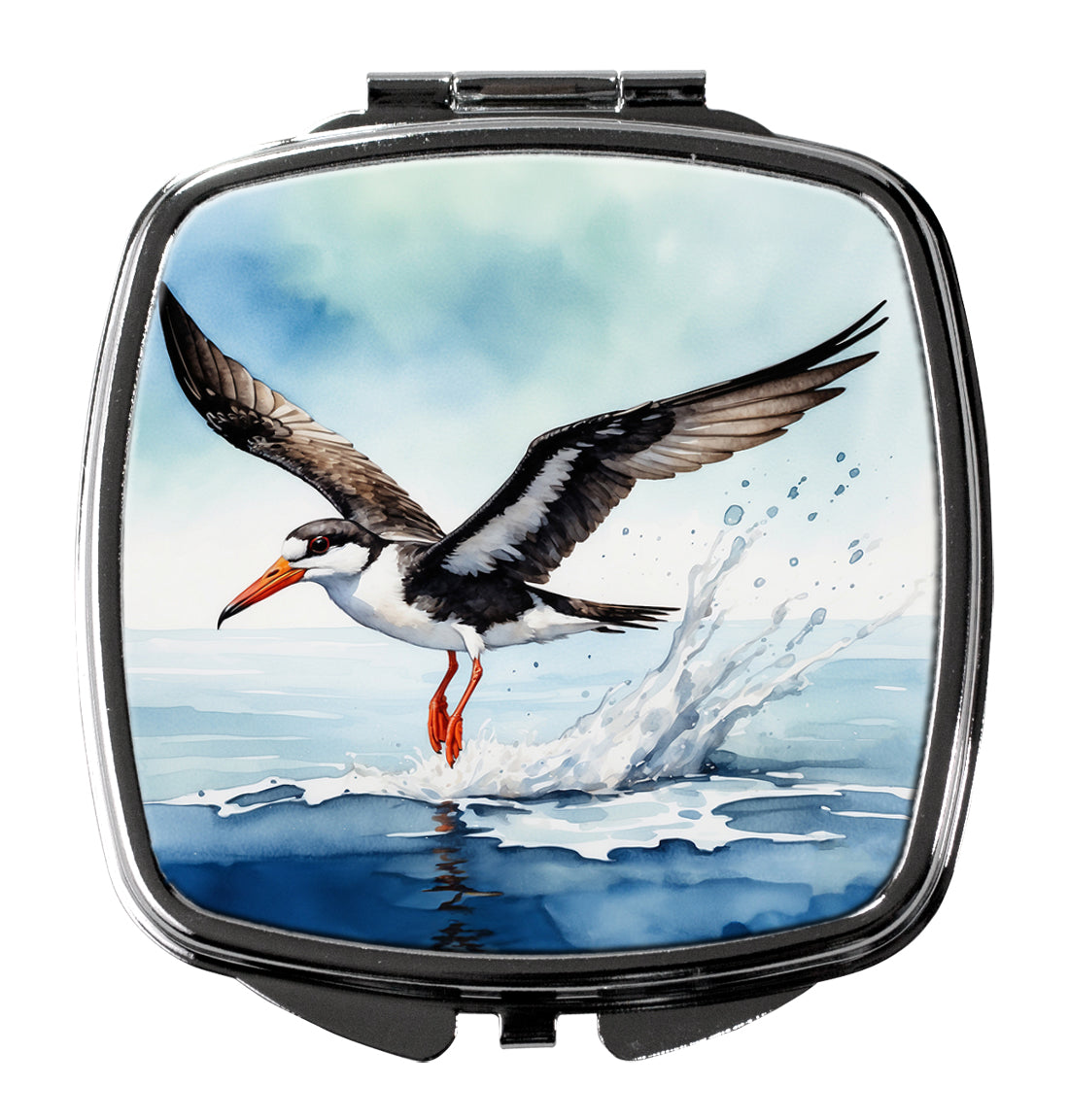 DAC7515SCM 3 x 2.75 in. Black Skimmer Compact Mirror