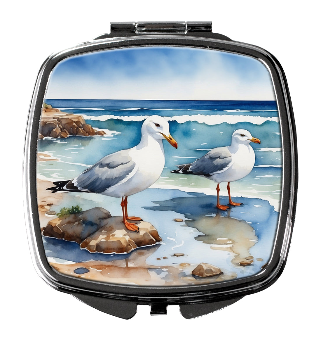 DAC7519SCM 3 x 2.75 in. Gulls Scavenging Compact Mirror