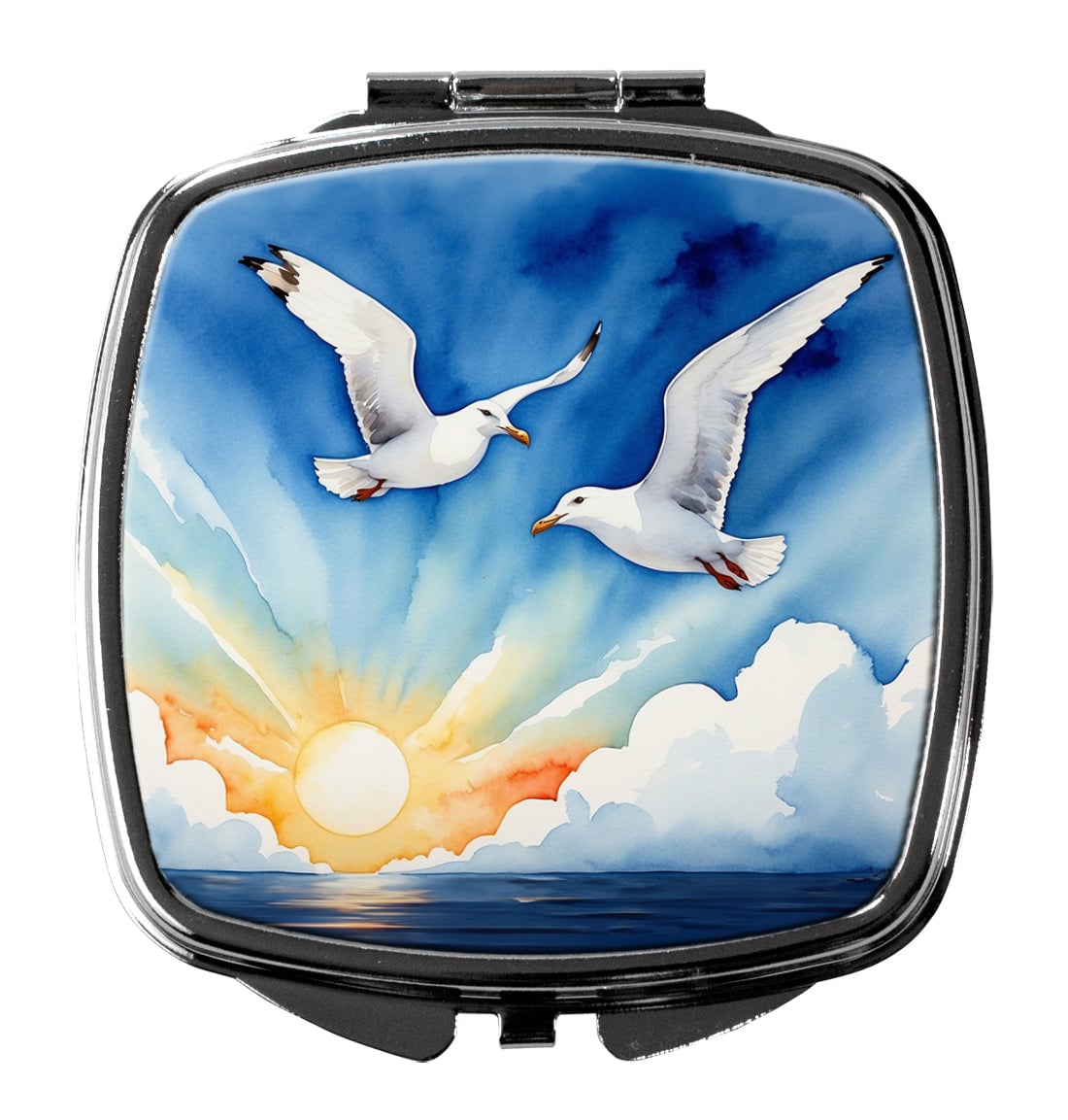 DAC7520SCM 3 x 2.75 in. Gulls Soaring High Compact Mirror