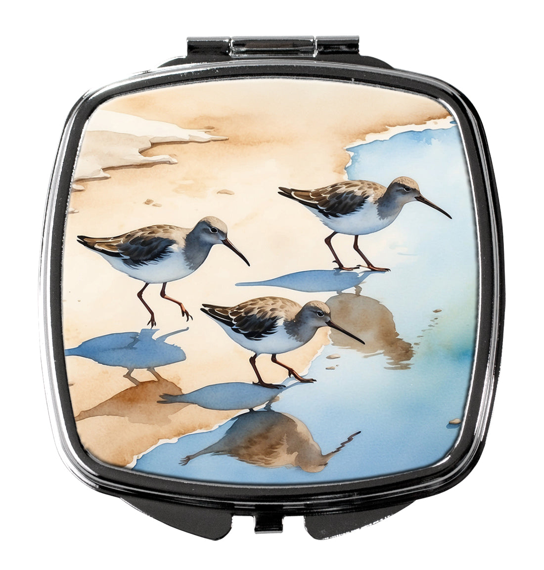 DAC7527SCM 3 x 2.75 in. Sandpipers Compact Mirror