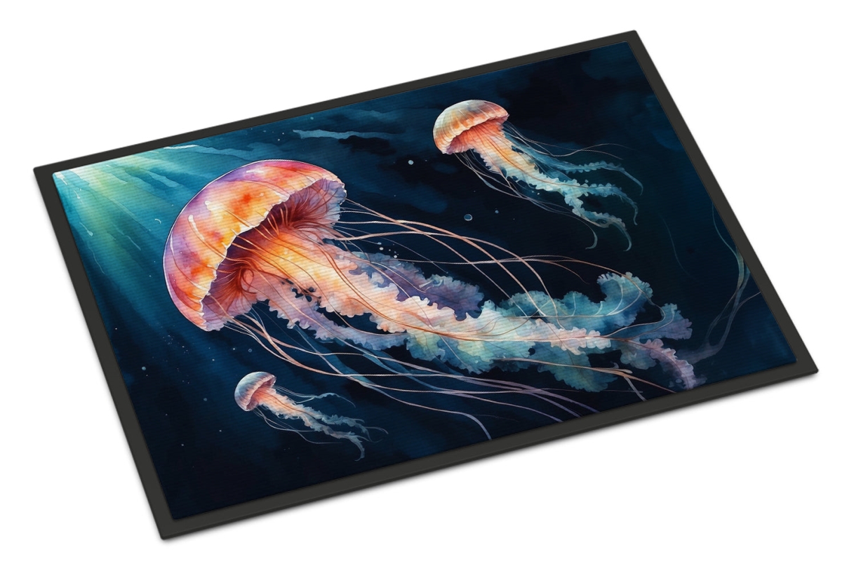 DAC7660JMAT 24 x 36 in. Deep-Sea Jellyfish Doormat