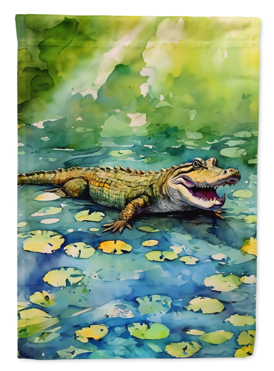 DAC2866GF 15.5 x 11.25 in. Alligator Garden Flag