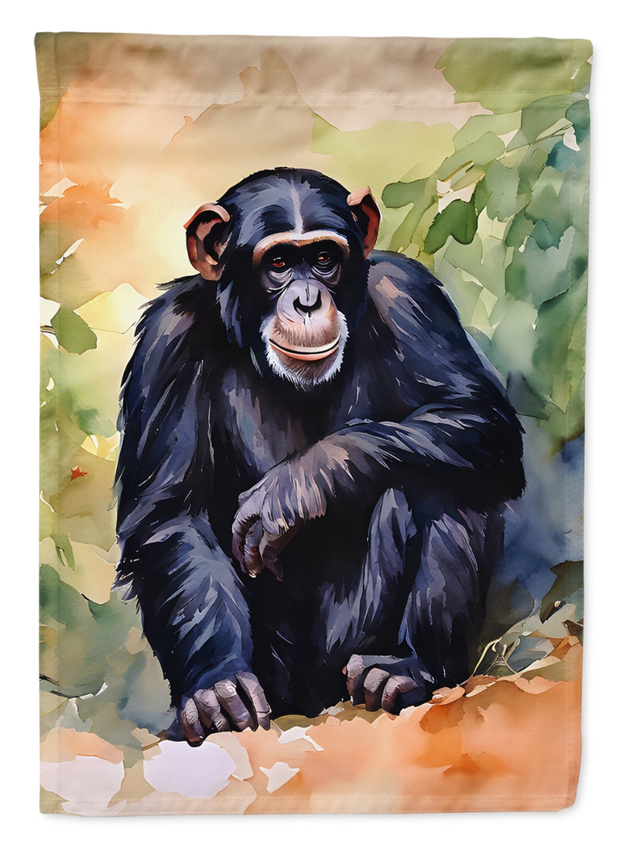 DAC2891GF 15.5 x 11.25 in. Chimpanzee Garden Flag