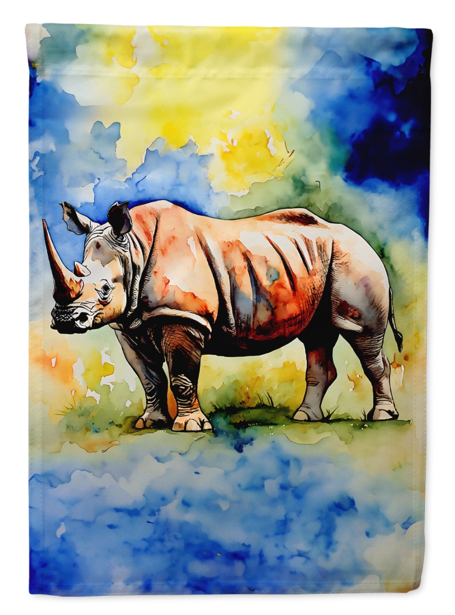 DAC2982CHF 40 x 28 in. Rhinoceros House Flag