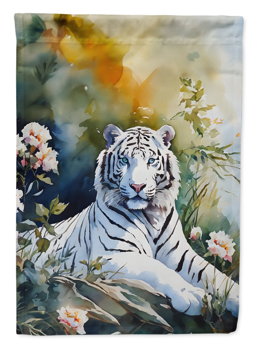 DAC3001CHF 40 x 28 in. White Tiger House Flag