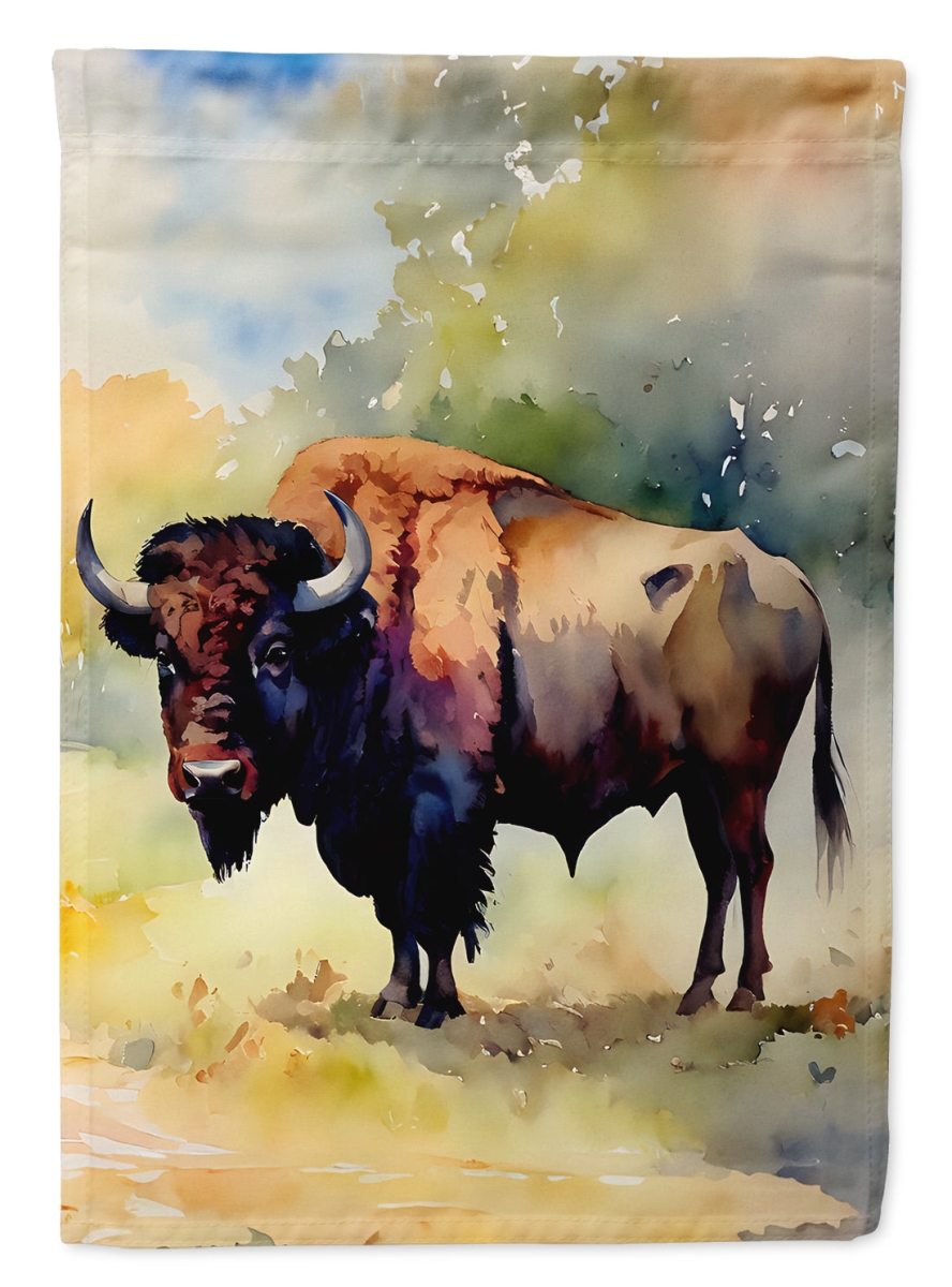 DAC3011CHF 40 x 28 in. Wood Bison House Flag