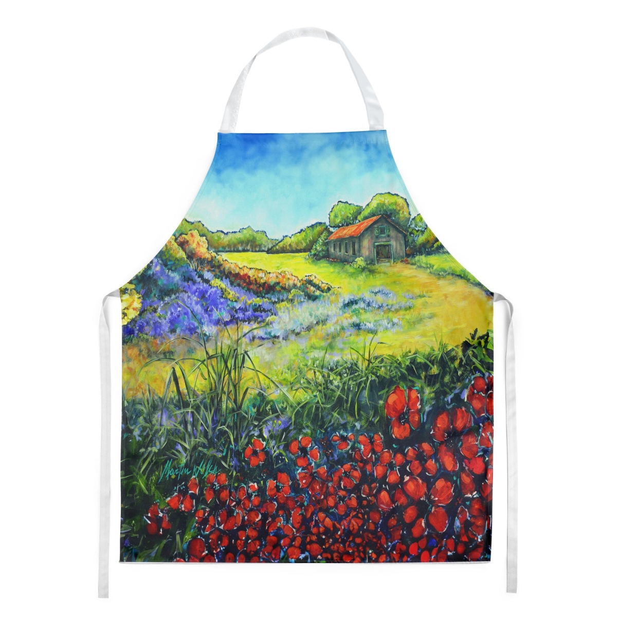 MW2012APRON 30 x 27 in. Back Home Apron