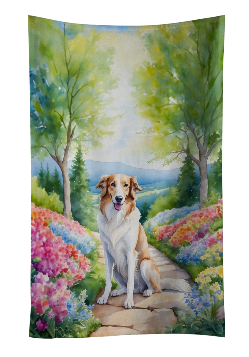DAC6575KTWL 25 x 15 in. Borzoi Spring Path Kitchen Towel