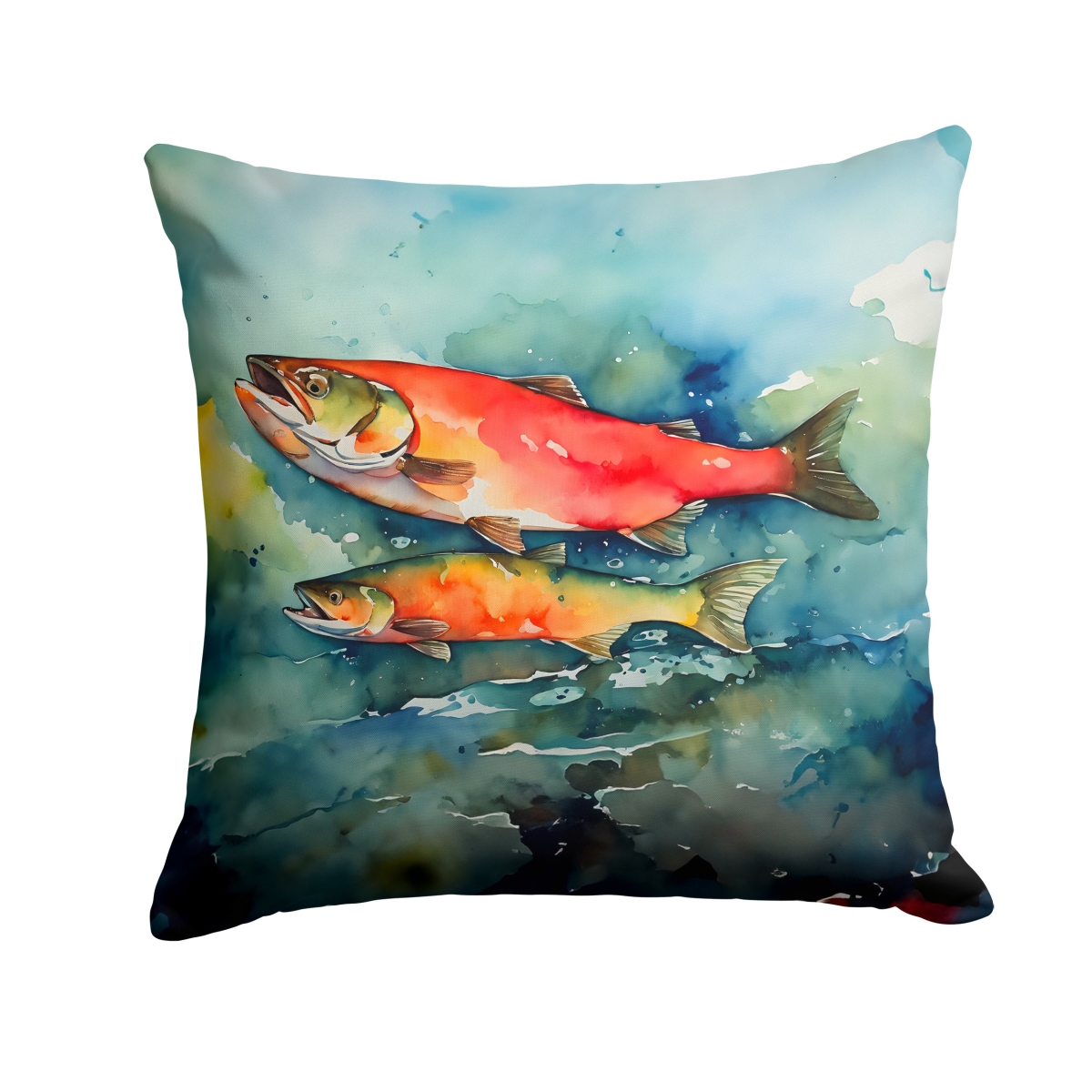 DAC2818PW1818 18 x 18 in. Salmon Throw Pillow