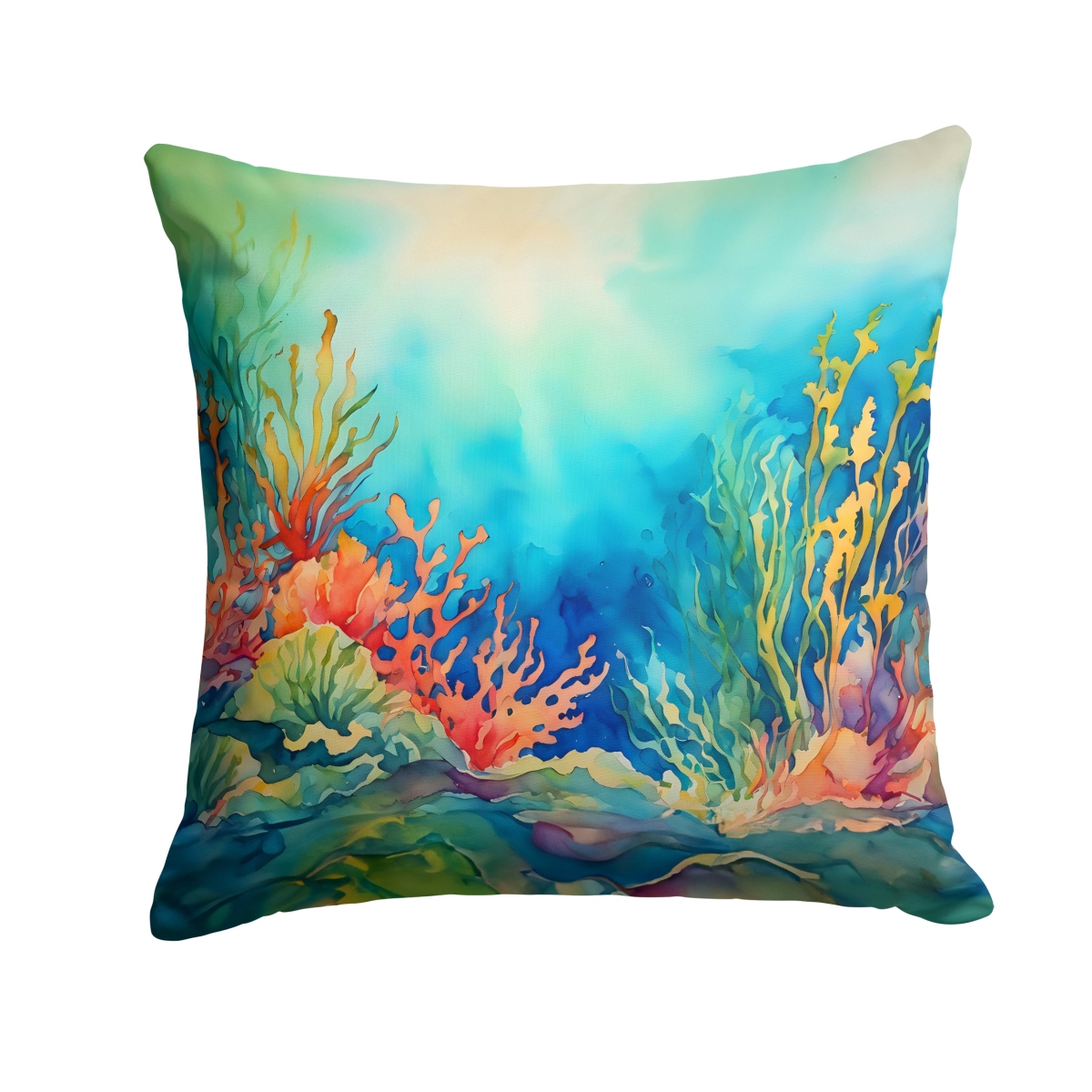 DAC2824PW1818 18 x 18 in. Seaweed Throw Pillow