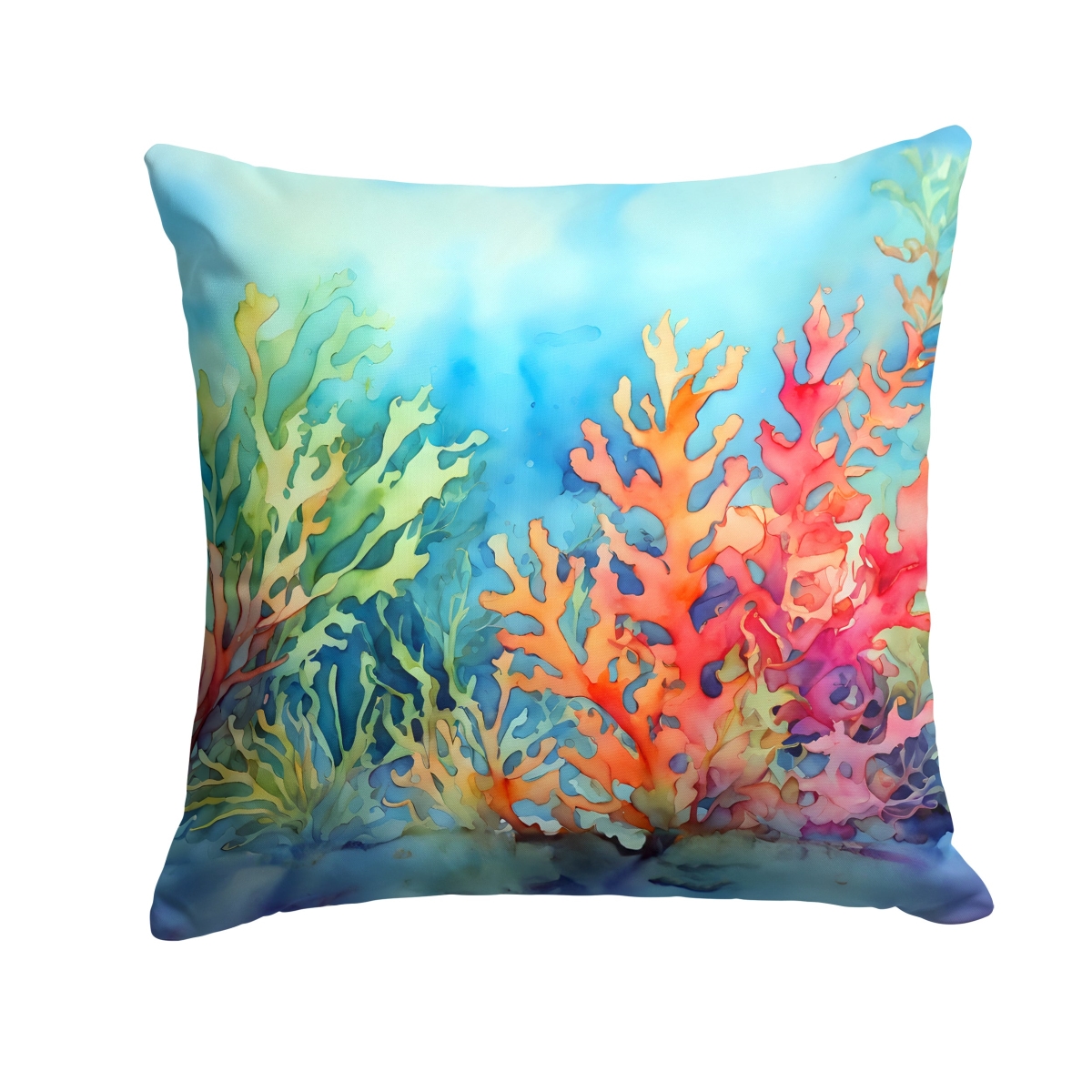 DAC2825PW1818 18 x 18 in. Seaweed Throw Pillow