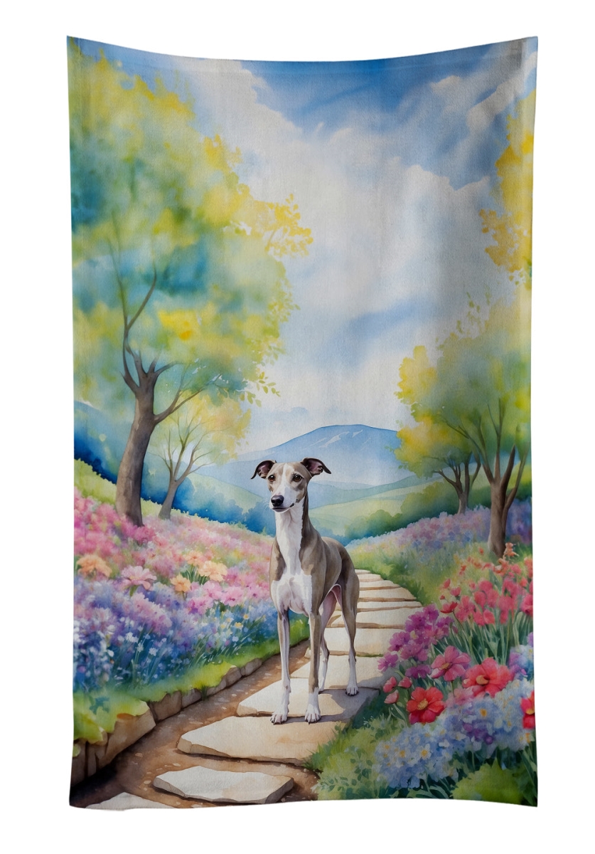 DAC6733KTWL 25 x 15 in. Whippet Spring Path Kitchen Towel