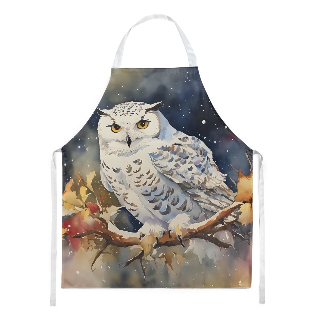 Picture of Carolines Treasures DAC3265APRON 30 x 27 in. Snowy Owl Apron
