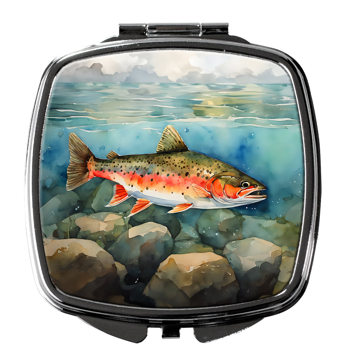 DAC2774SCM 3 x 2.75 in. Brook Trout Compact Mirror