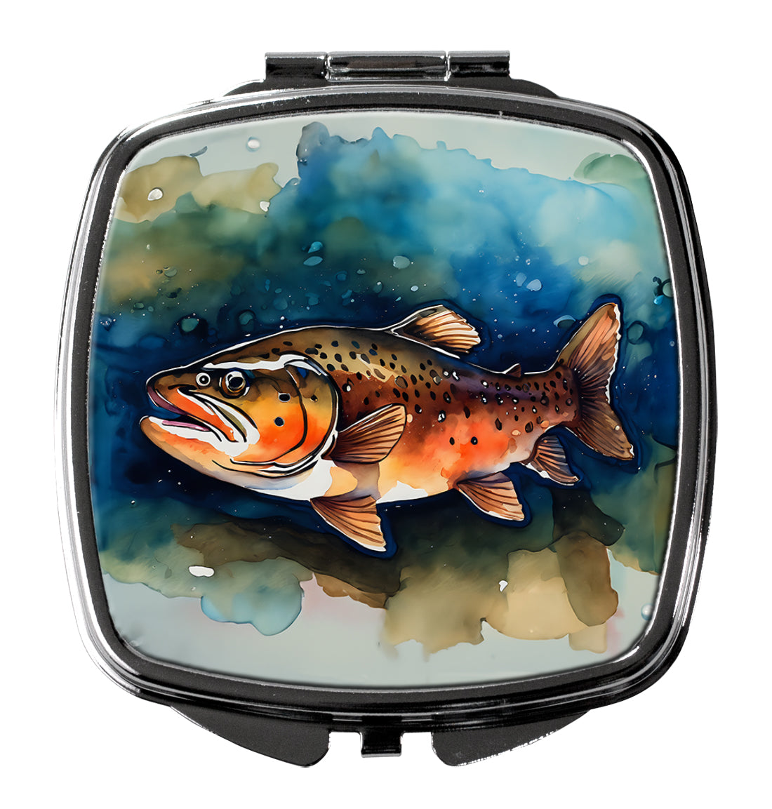DAC2777SCM 3 x 2.75 in. Brown Trout Compact Mirror