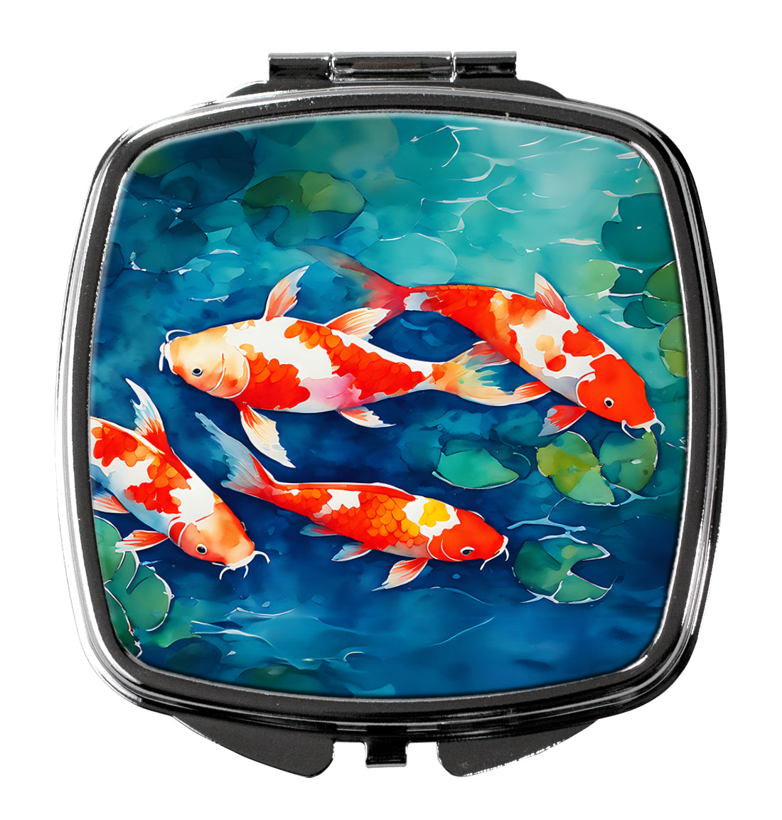 DAC2800SCM 3 x 2.75 in. Koi Fish Compact Mirror