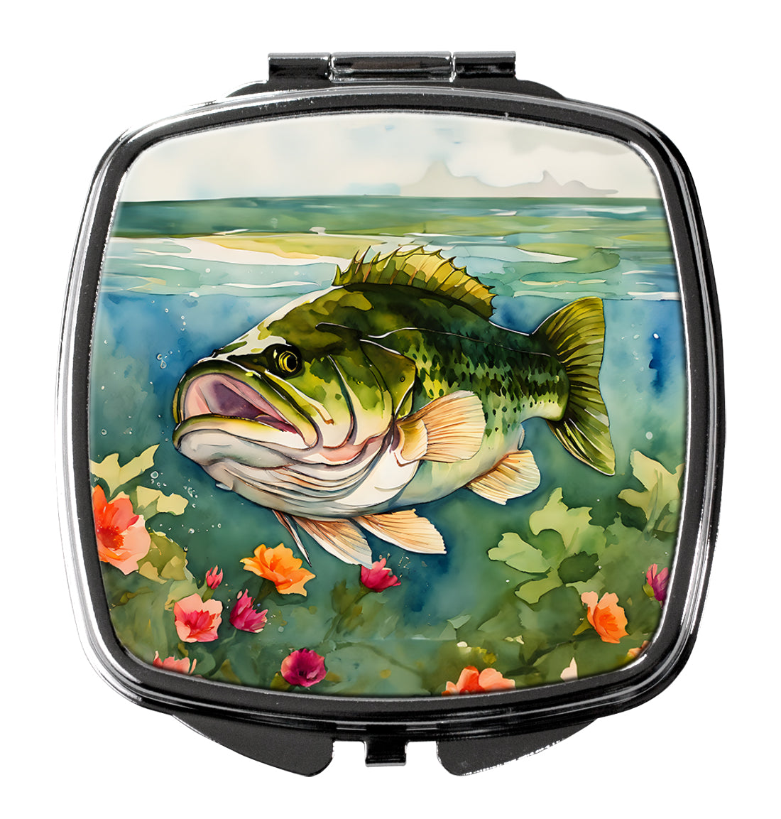 DAC2802SCM 3 x 2.75 in. Largemouth Bass Compact Mirror