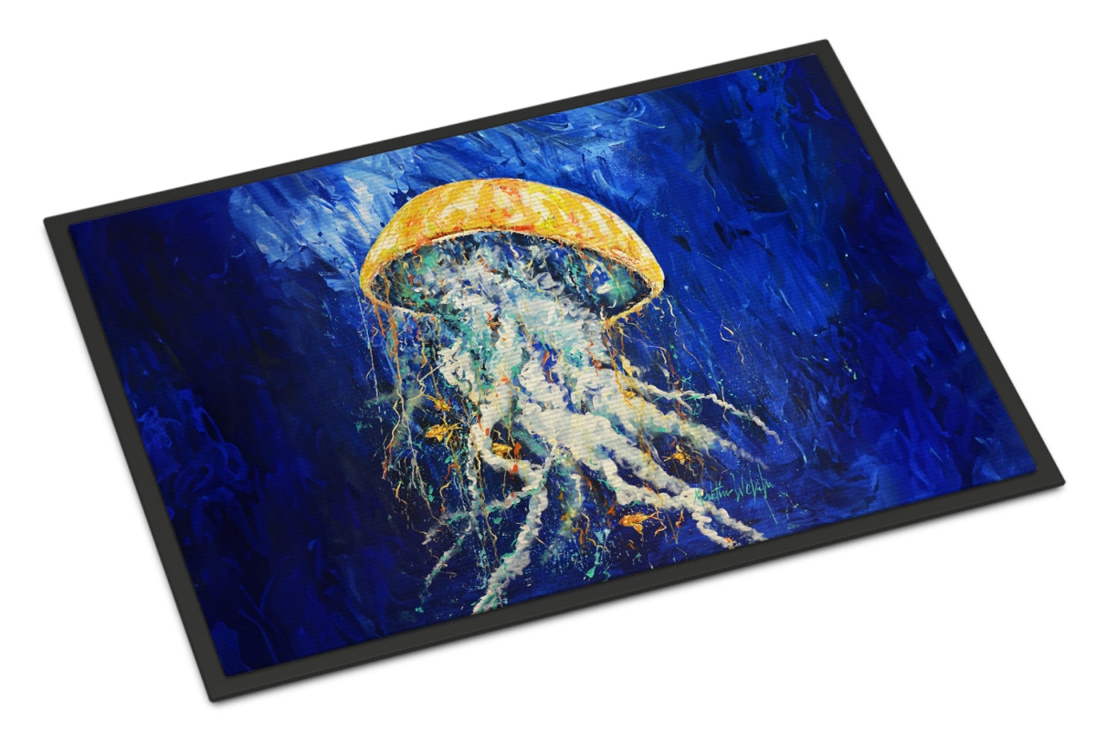 MW2064MAT 18 x 27 in. Free Fall Jellyfish Doormat