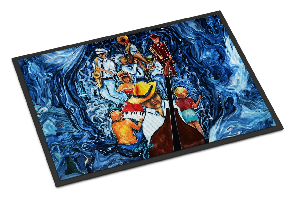 MW2086MAT 18 x 27 in. Kinda Jazzy Doormat