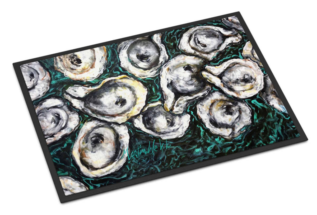 MW2107MAT 18 x 27 in. Oyster Lily Doormat