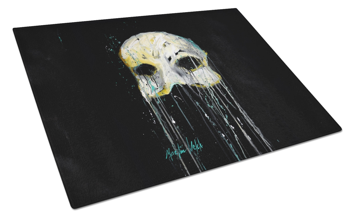 MW2099LCB 15 x 12 in. Mysterious Mask Glass Cutting Board