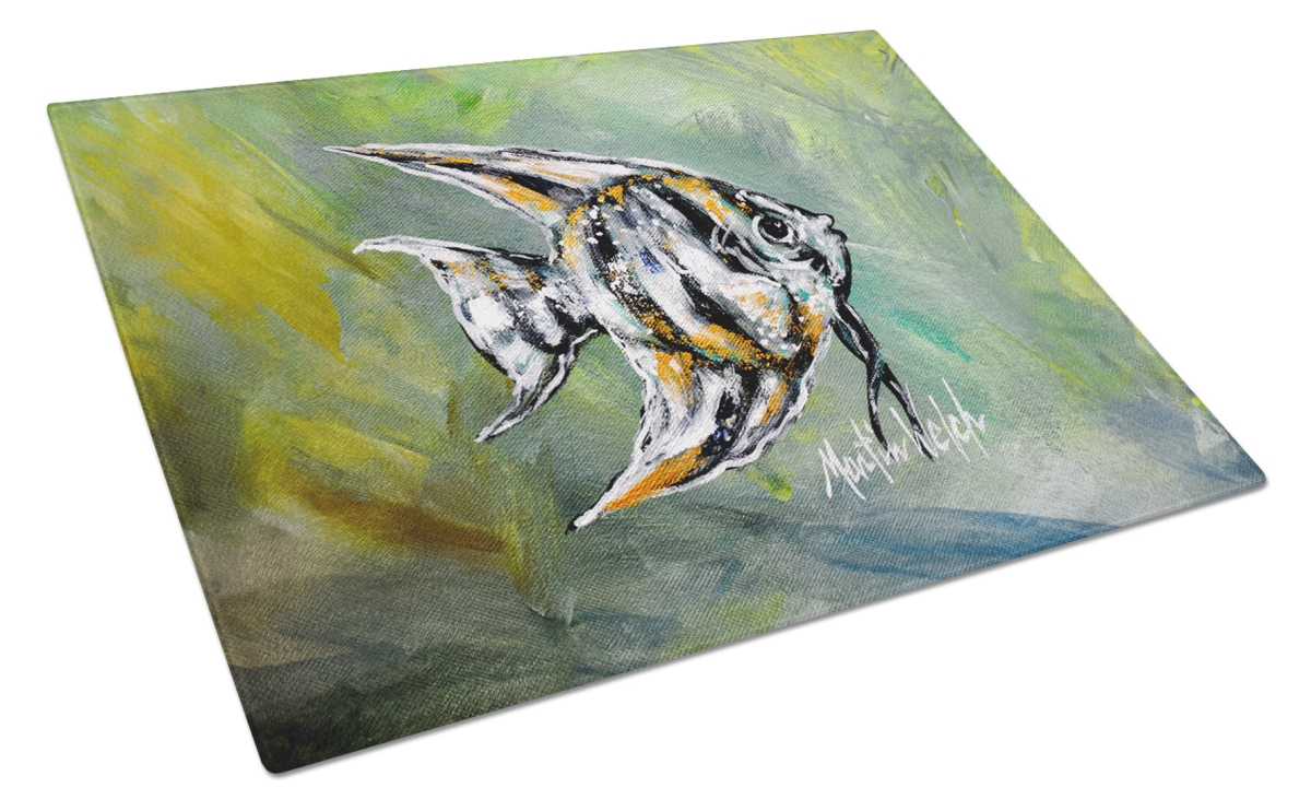 MW2100LCB 15 x 12 in. Nancys Fish Glass Cutting Board