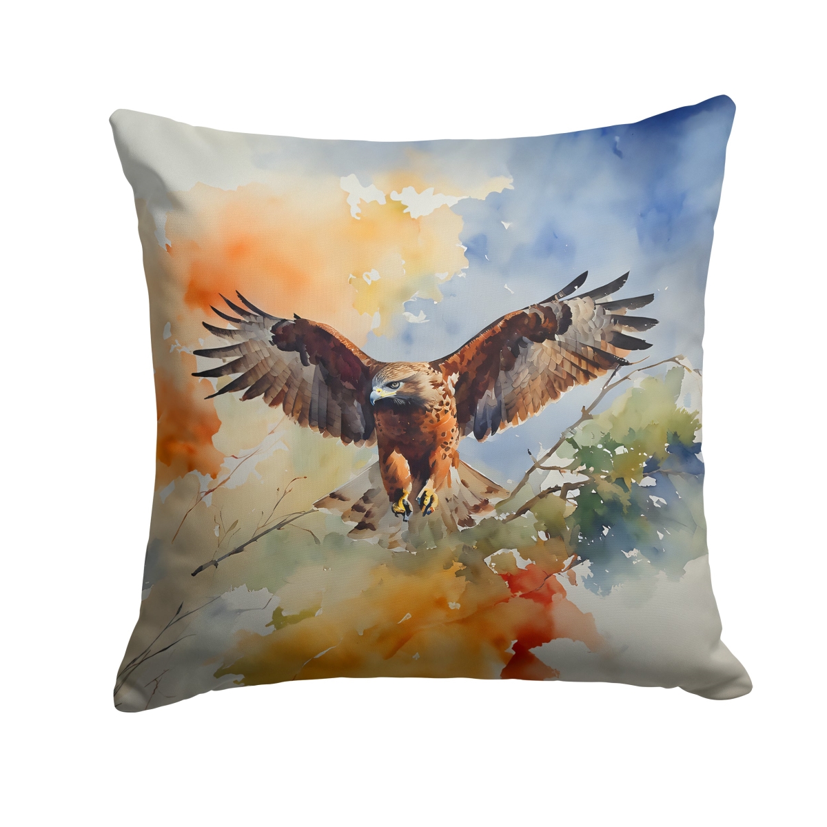 DAC3231PW1414 14 x 14 in. Hawk Throw Pillow