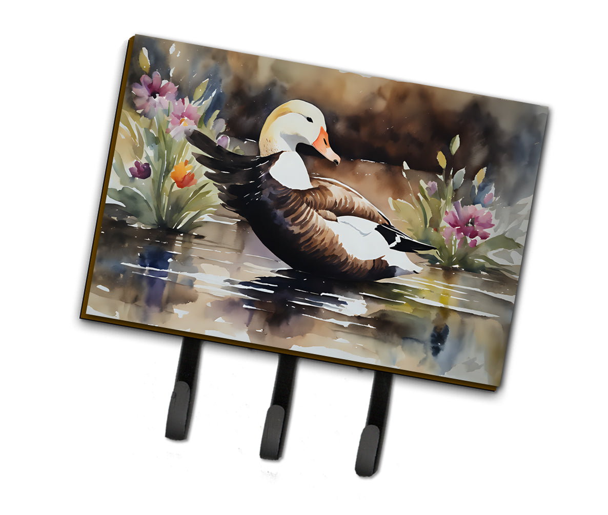 DAC3203TH68 9 x 6 in. Common Eider Duck Leash or Key Holder