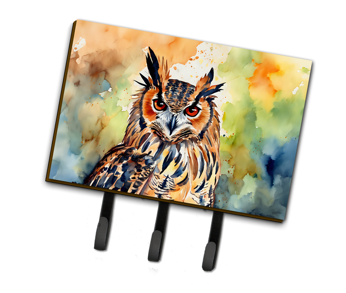 DAC3223TH68 9 x 6 in. Eurasian Eagle Owl Leash or Key Holder
