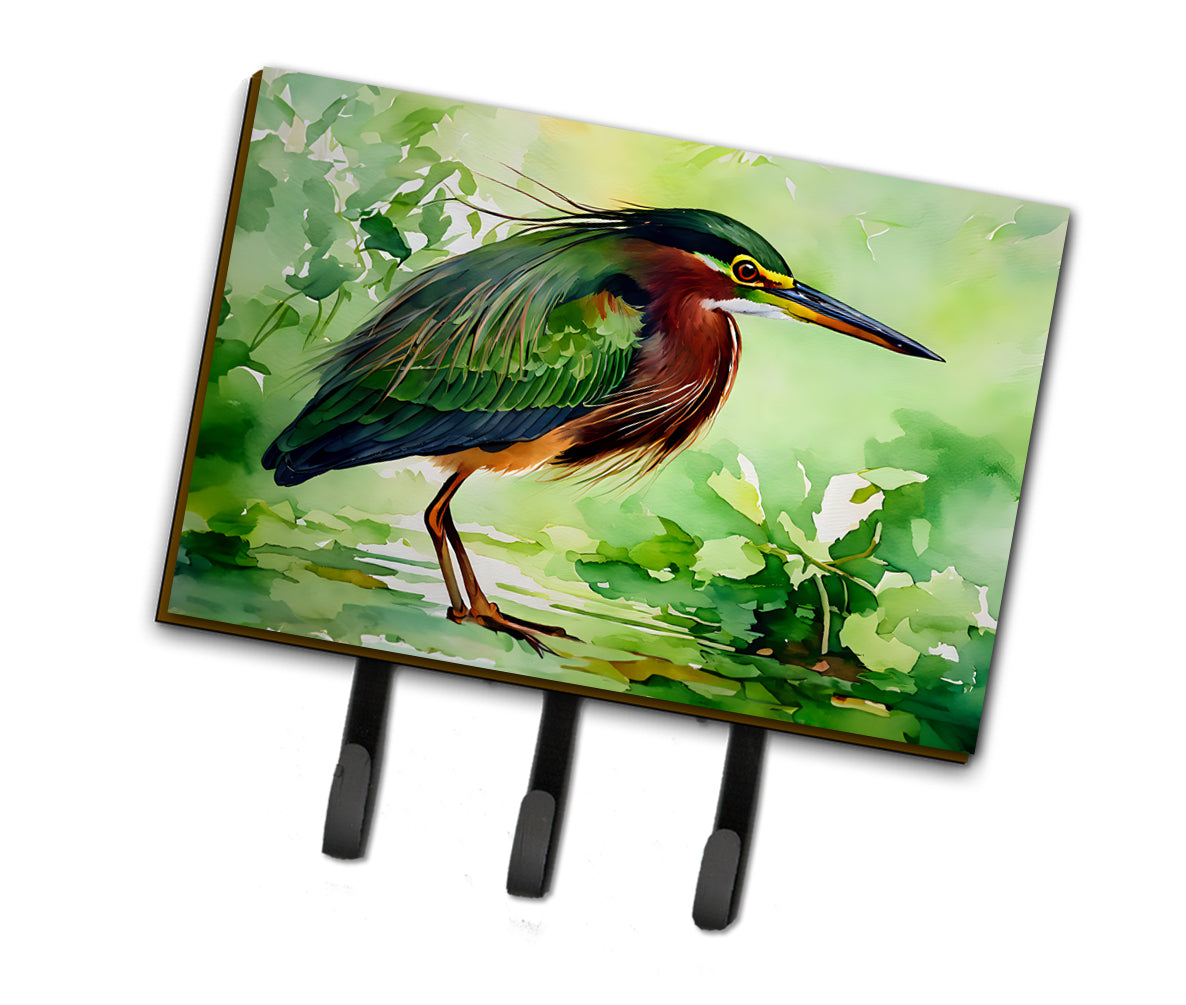 DAC3227TH68 9 x 6 in. Green Heron Leash or Key Holder