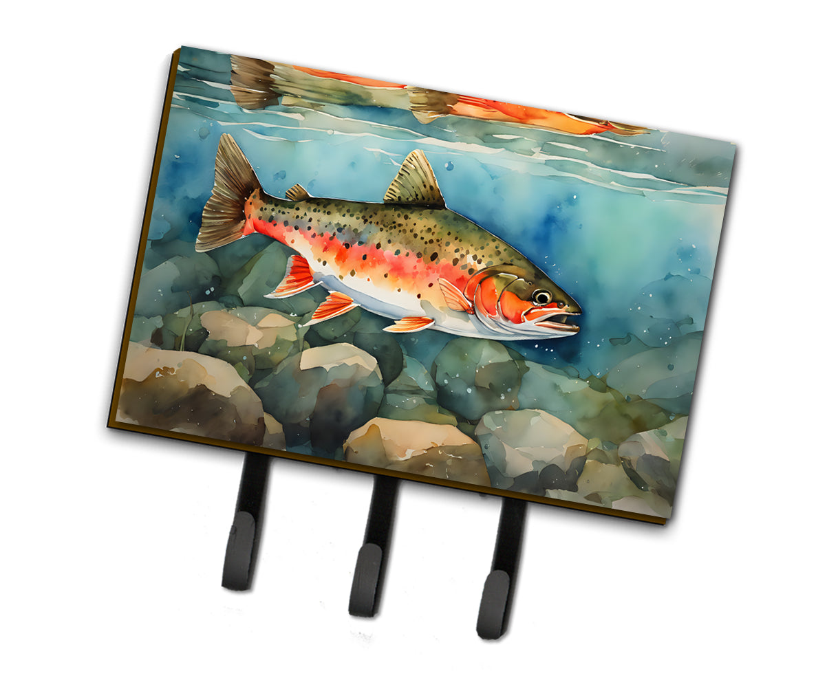 DAC2774TH68 9 x 6 in. Brook Trout Leash or Key Holder