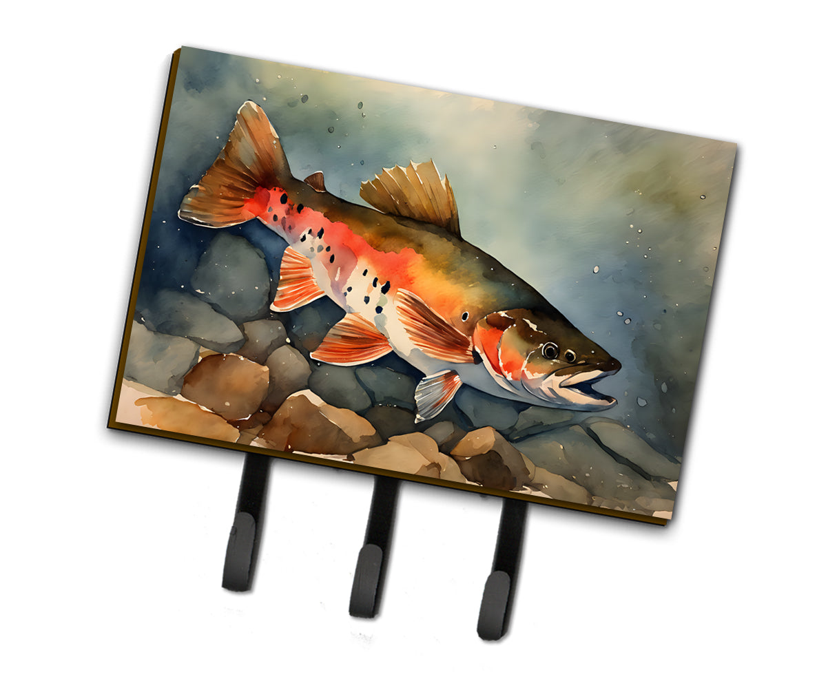 DAC2775TH68 9 x 6 in. Brook Trout Leash or Key Holder