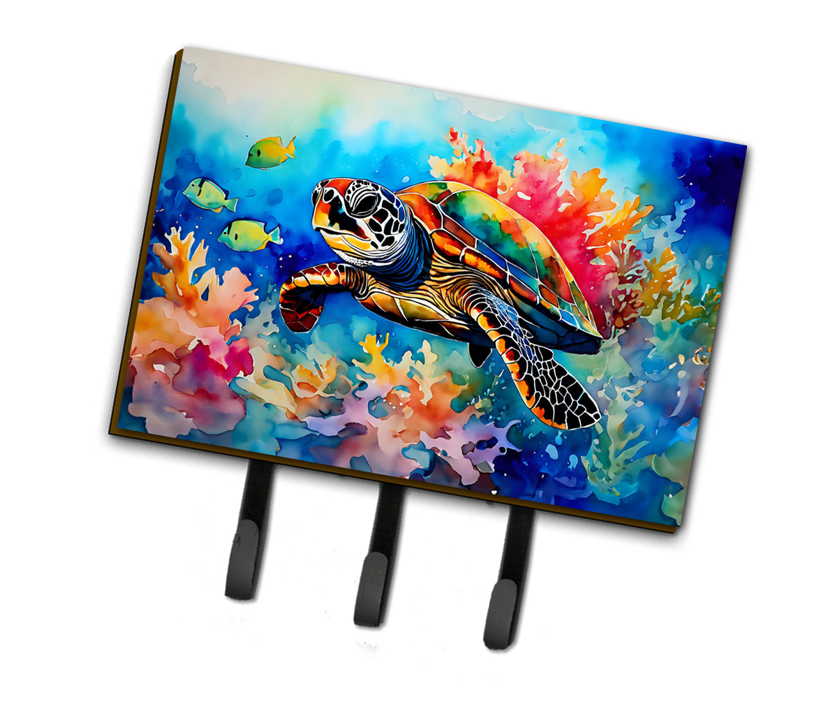 DAC2807TH68 9 x 6 in. Loggerhead Sea Turtle Leash or Key Holder