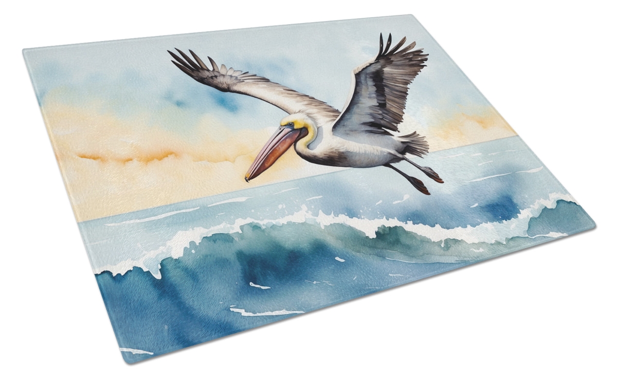 DAC7514LCB 15 x 12 in. Pelican Soaring Glass Cutting Board