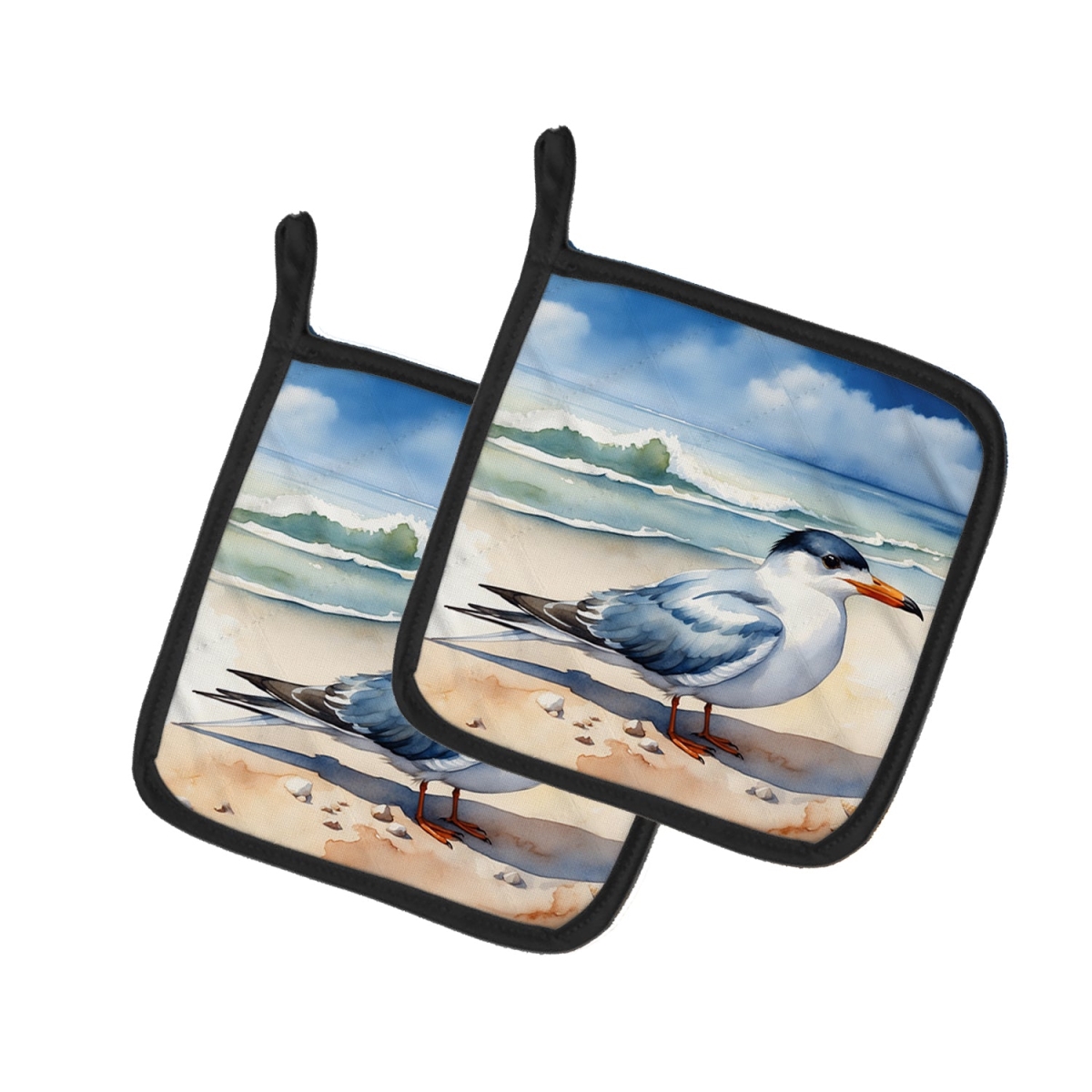 DAC7529PTHD 7.5 x 7.5 in. Tern Resting Pot Holders - Set of 2