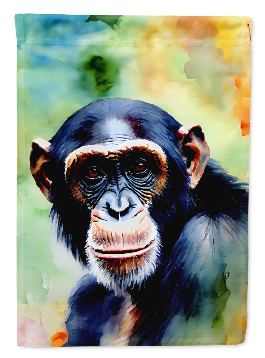DAC2896GF 15.5 x 11.25 in. Chimpanzee Garden Flag