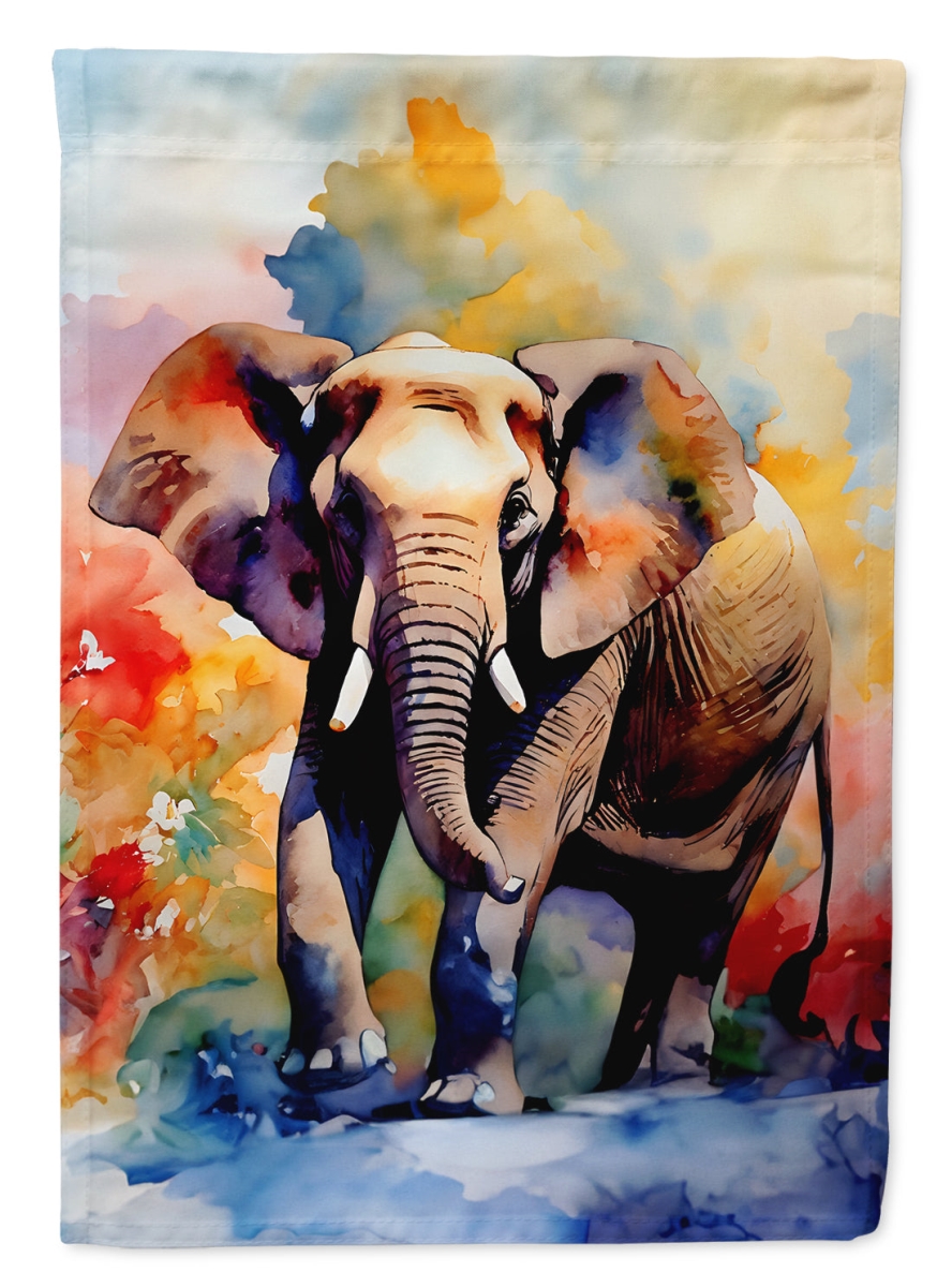 DAC2906GF 15.5 x 11.25 in. Elephant Garden Flag