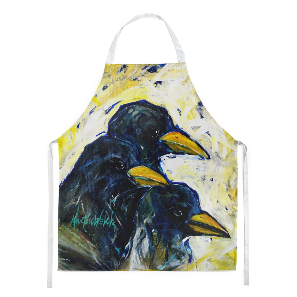 Picture of Carolines Treasures MW2013APRON 30 x 27 in. Baked in A Pie Crows Apron